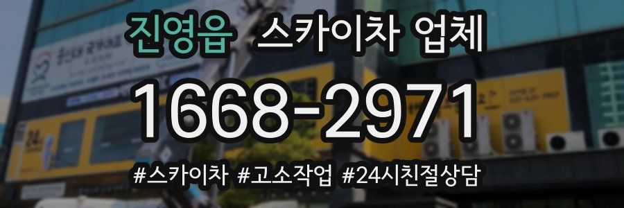 진영읍 스카이차 업체