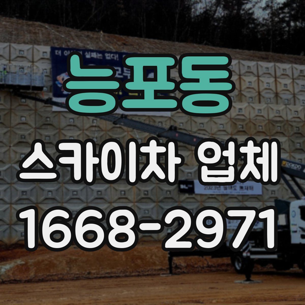 능포동 스카이차 업체