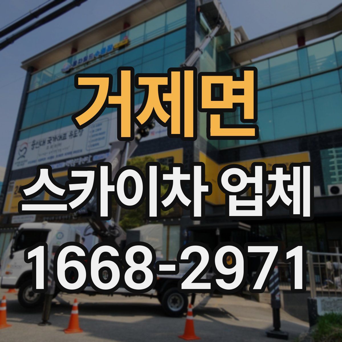 거제면 스카이차 업체