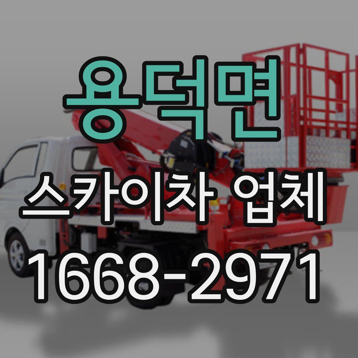 용덕면 스카이차 업체