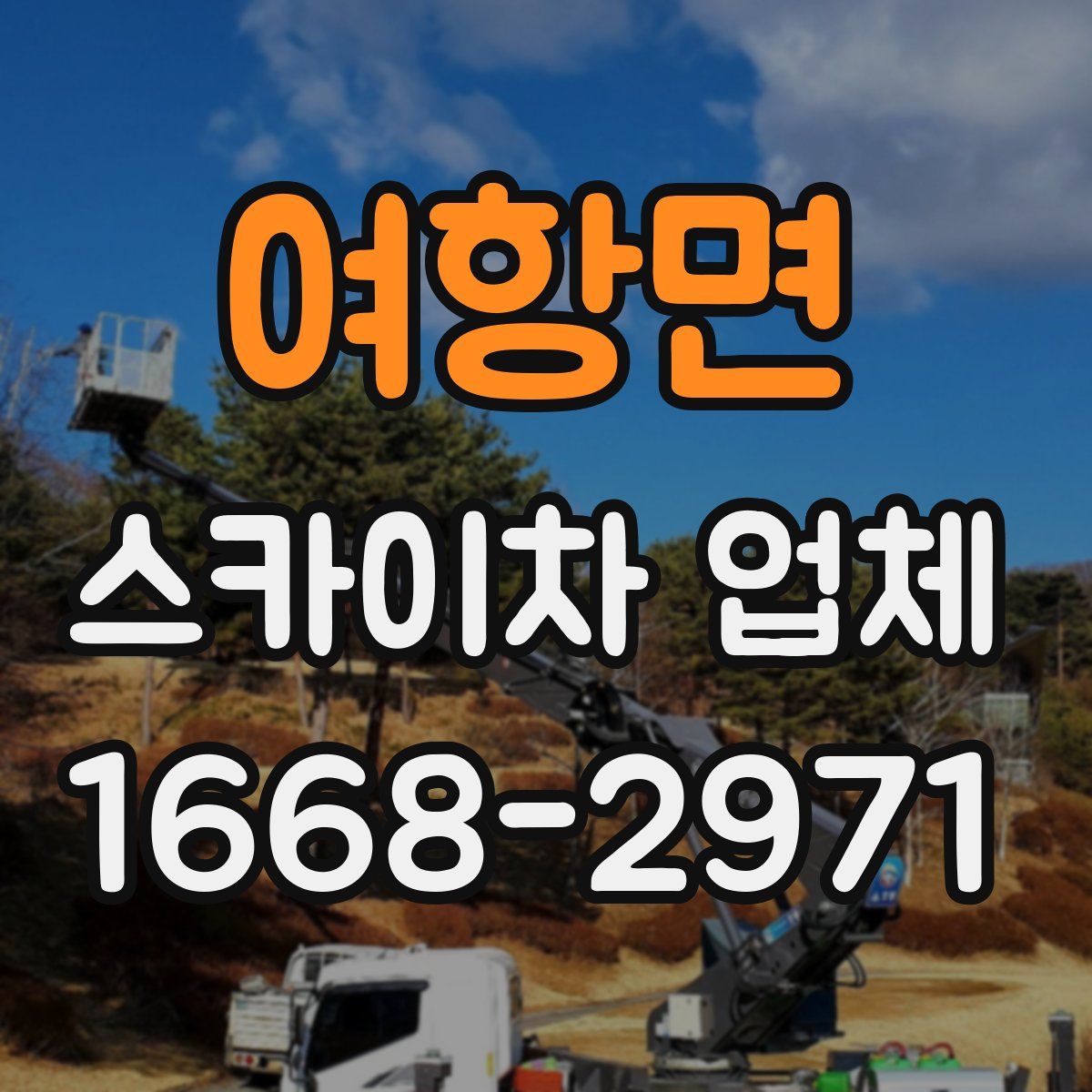 여항면 스카이차 업체