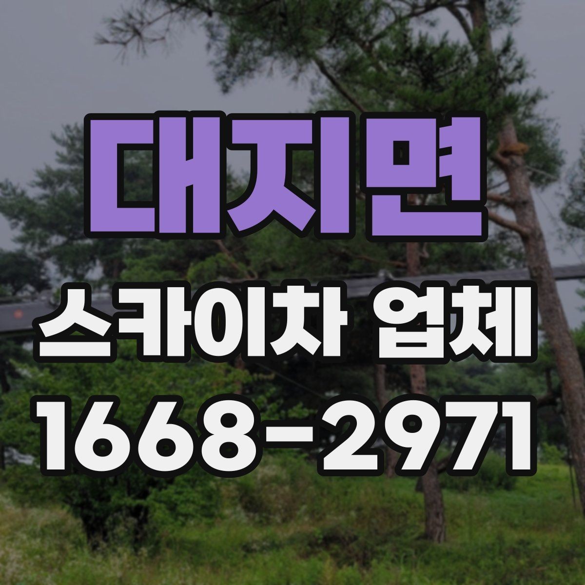 대지면 스카이차 업체 이용 전 장비 반입 조건 살펴보기