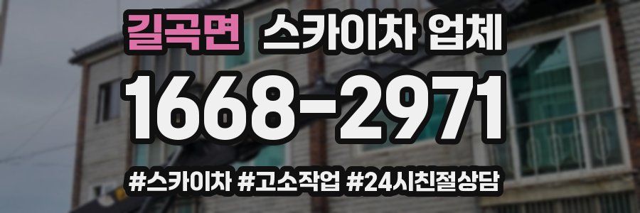 길곡면 스카이차 업체