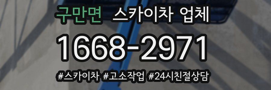구만면 스카이차 업체