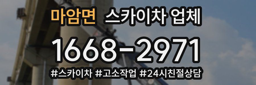 마암면 스카이차 업체
