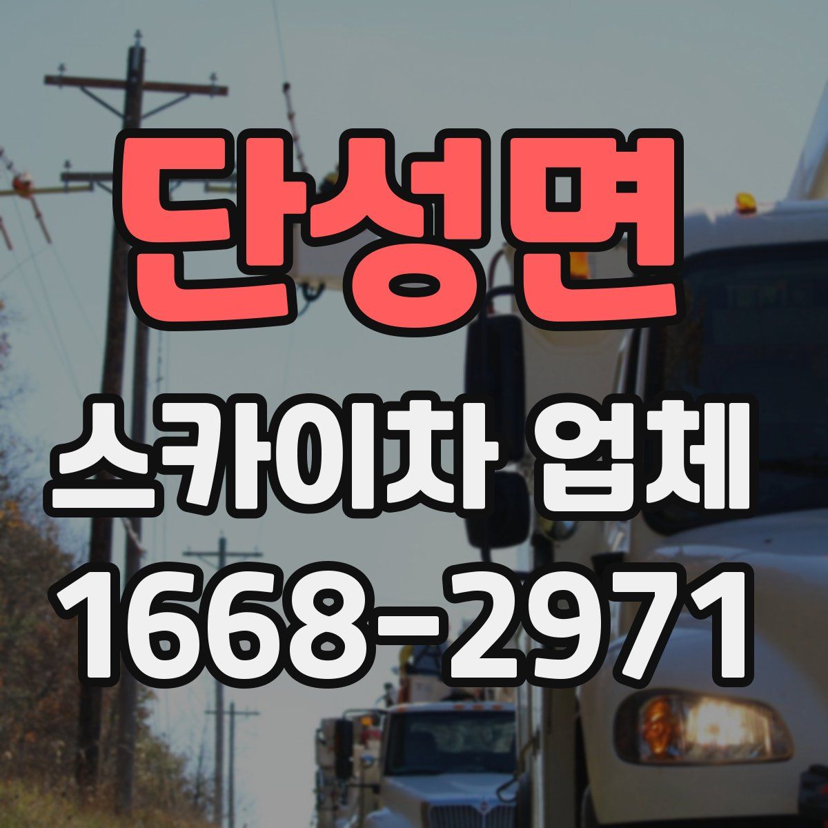 단성면 스카이차 업체