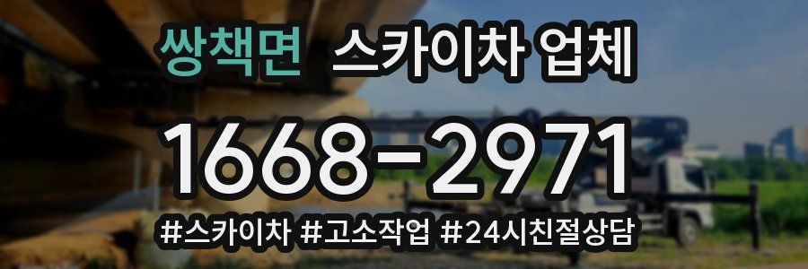 쌍책면 스카이차 업체