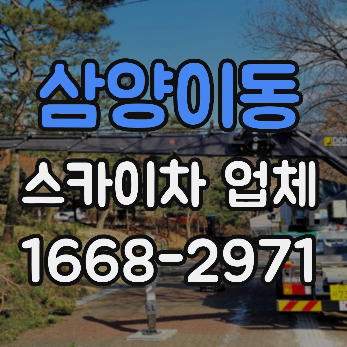 삼양이동 스카이차 업체