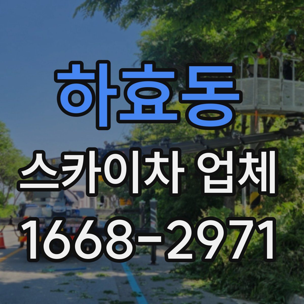 하효동 스카이차 업체