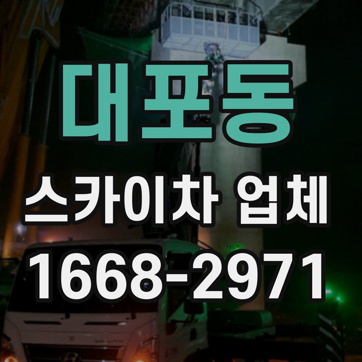 대포동 스카이차 업체