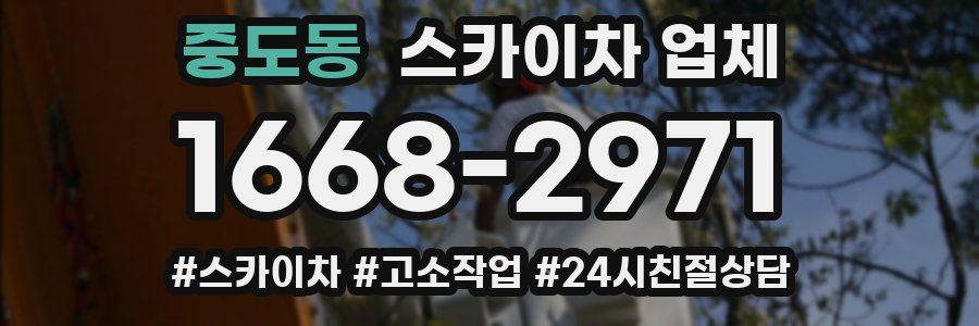 중도동 스카이차 업체
