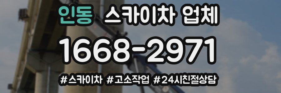 인동 스카이차 업체