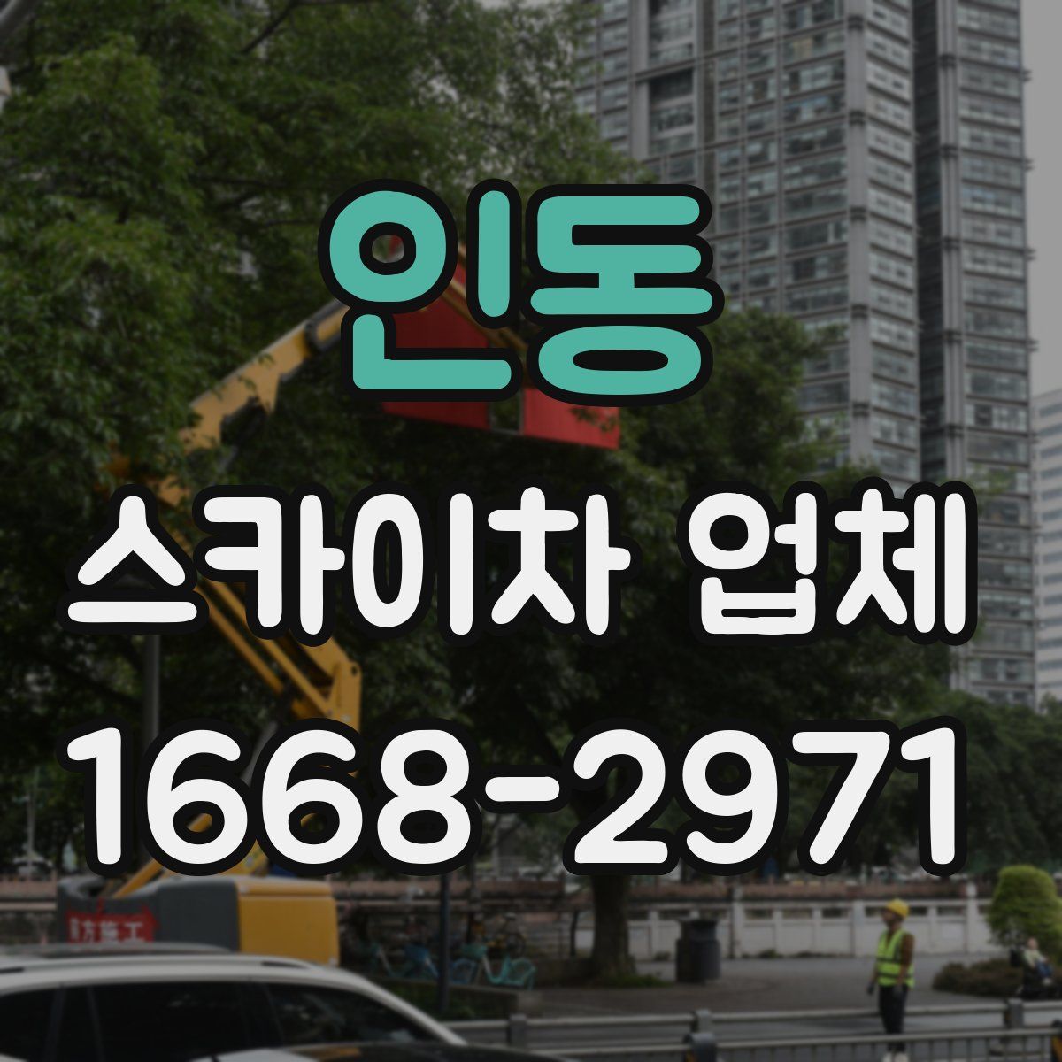 인동 스카이차 업체