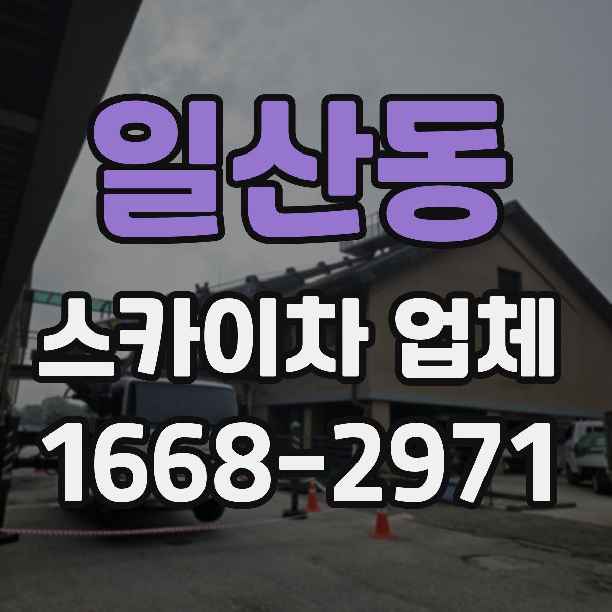 일산동 스카이차 업체