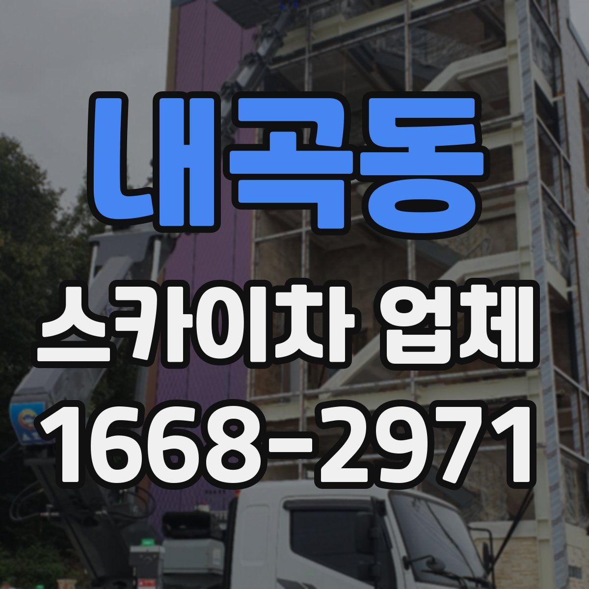 내곡동 스카이차 업체