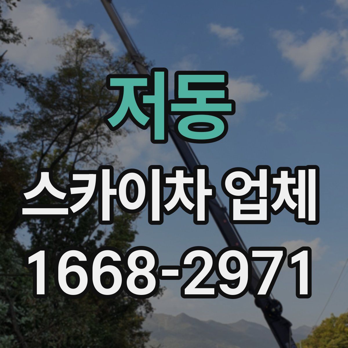 저동 스카이차 업체