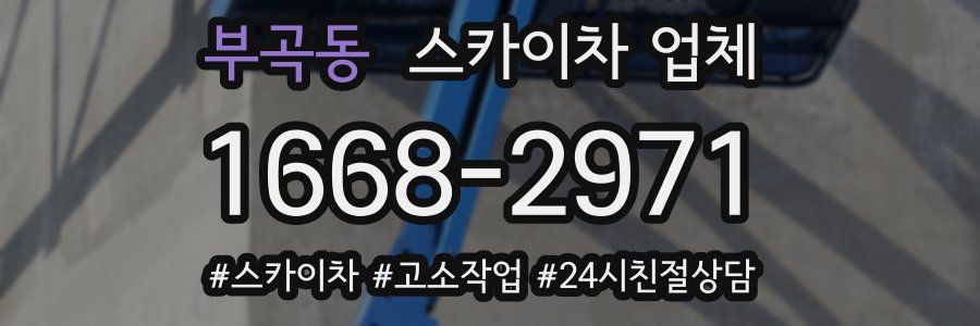 부곡동 스카이차 업체