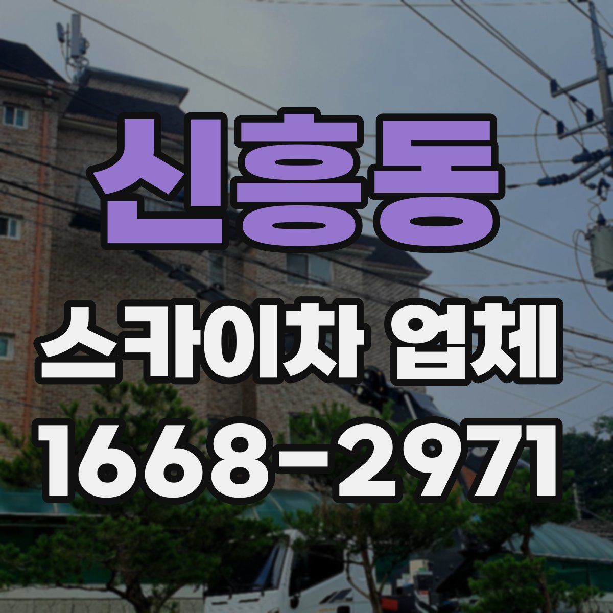 신흥동 스카이차 업체