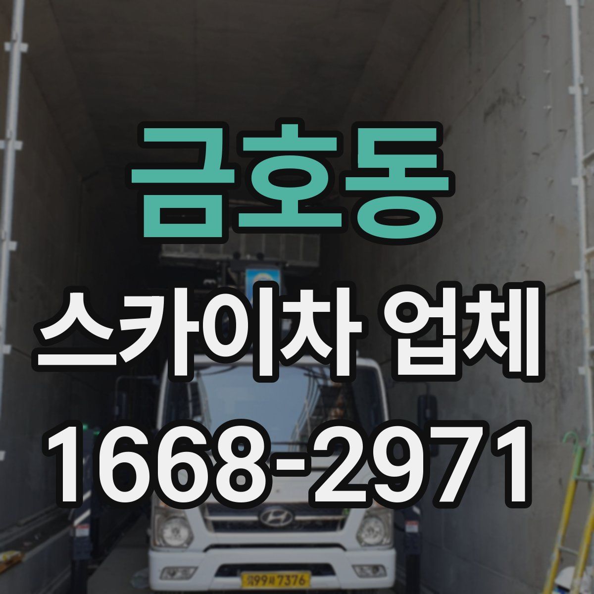 금호동 스카이차 업체