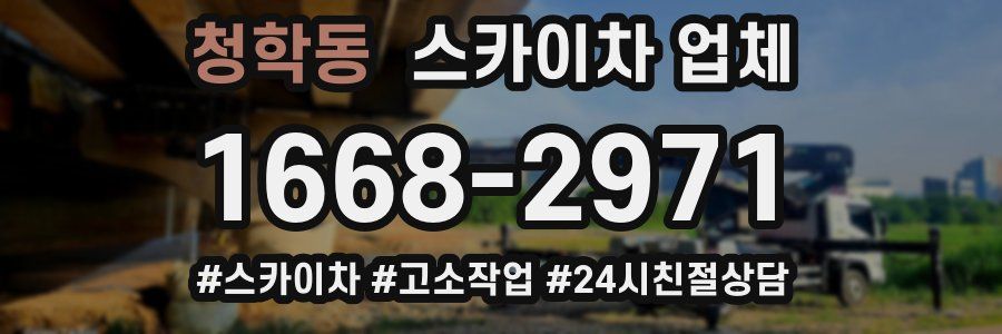 청학동 스카이차 업체