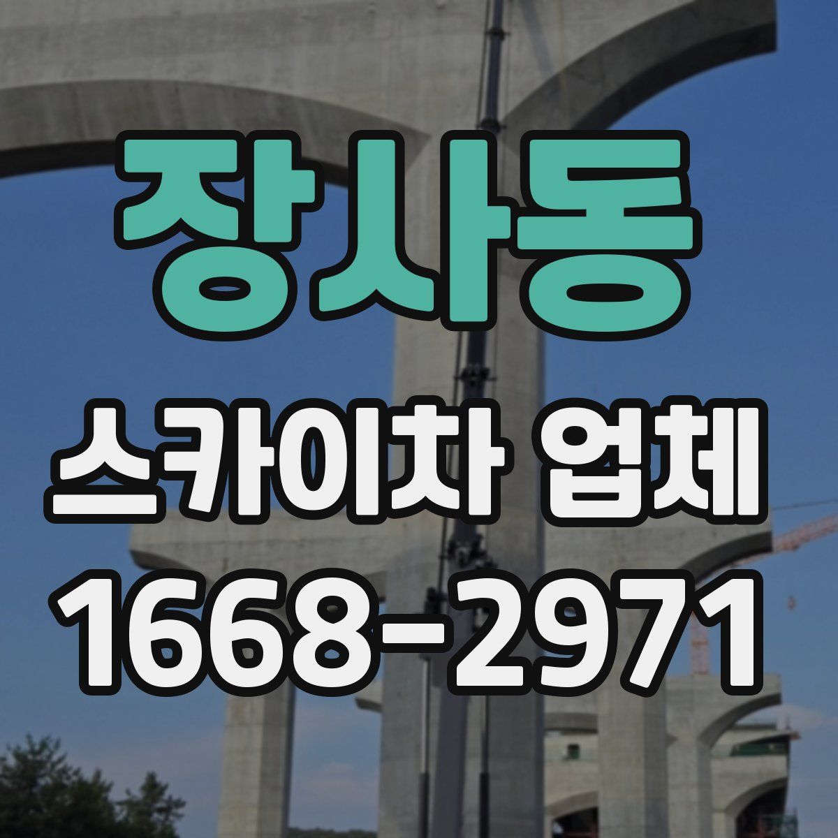 장사동 스카이차 업체