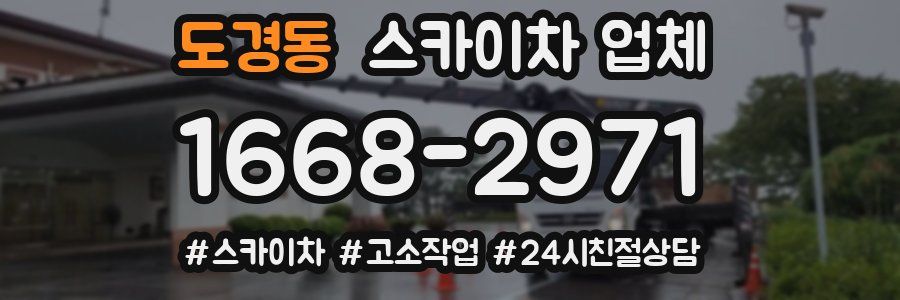 도경동 스카이차 업체
