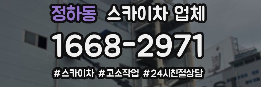 정하동 스카이차 업체