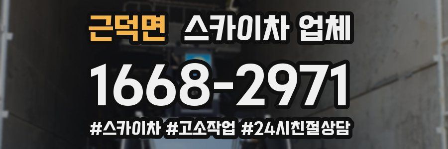 근덕면 스카이차 업체