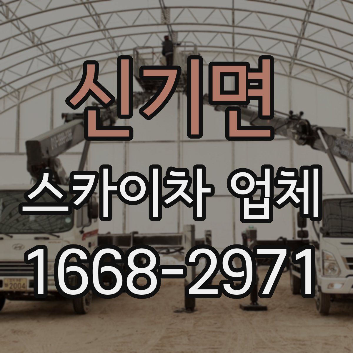 신기면 스카이차 업체