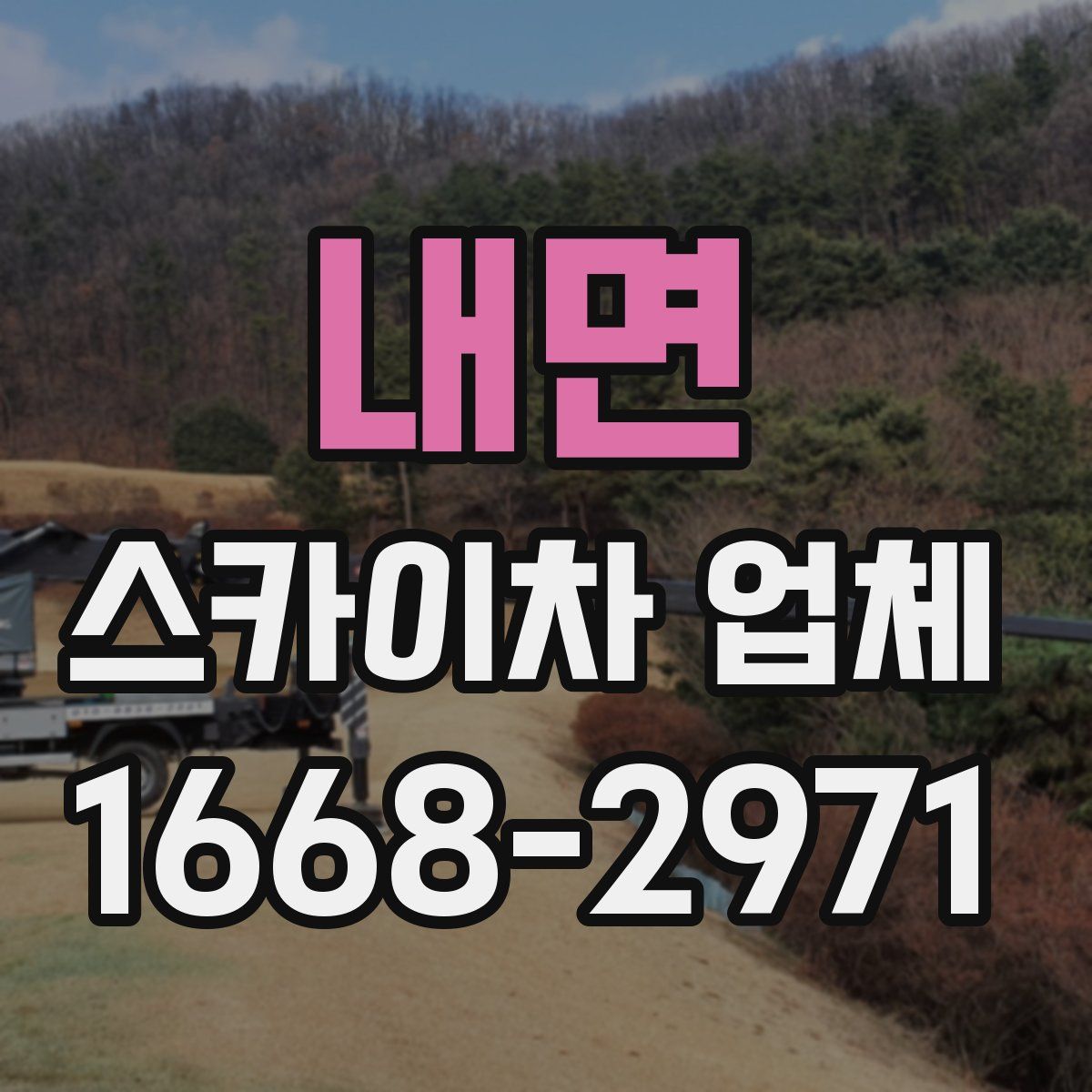 내면 스카이차 업체