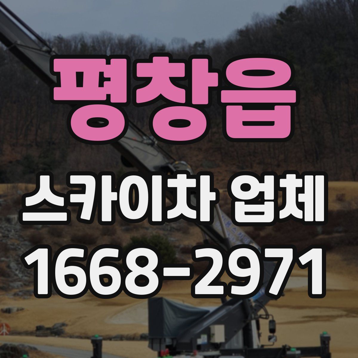 평창읍 스카이차 업체