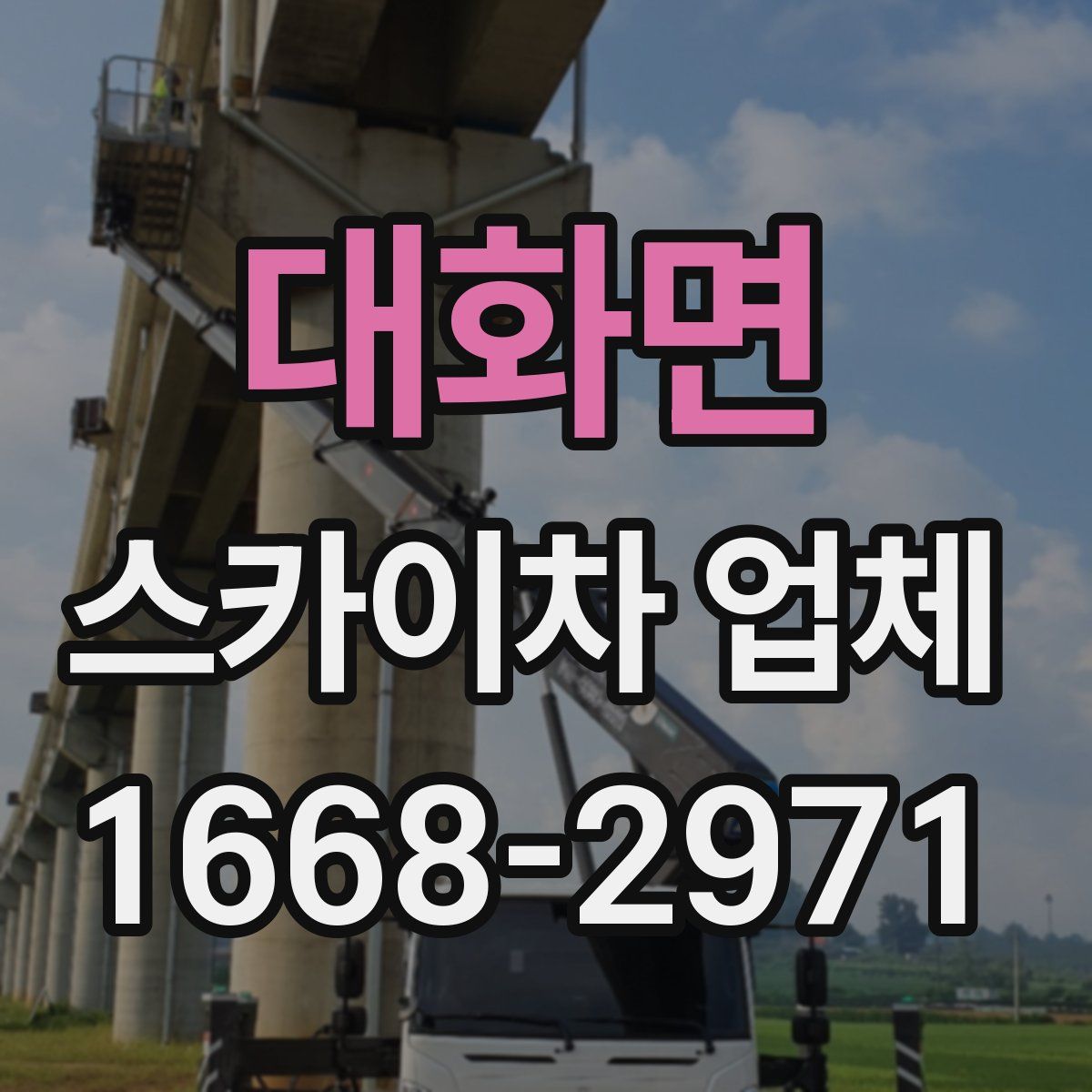 대화면 스카이차 업체