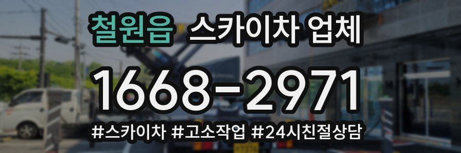 철원읍 스카이차 업체