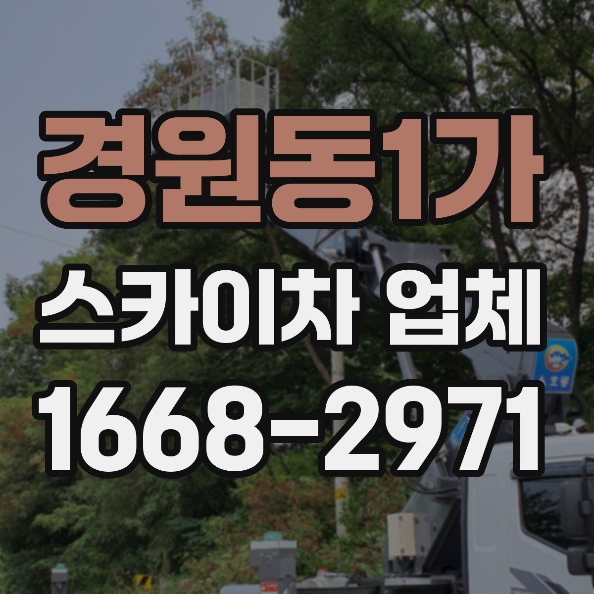 경원동1가 스카이차 업체