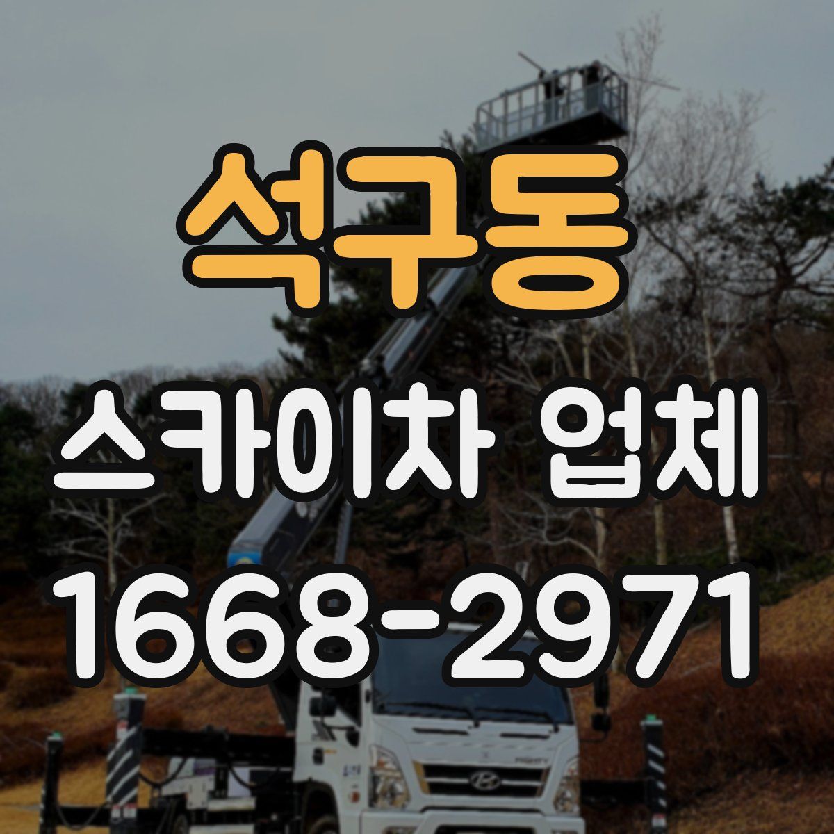 석구동 스카이차 업체
