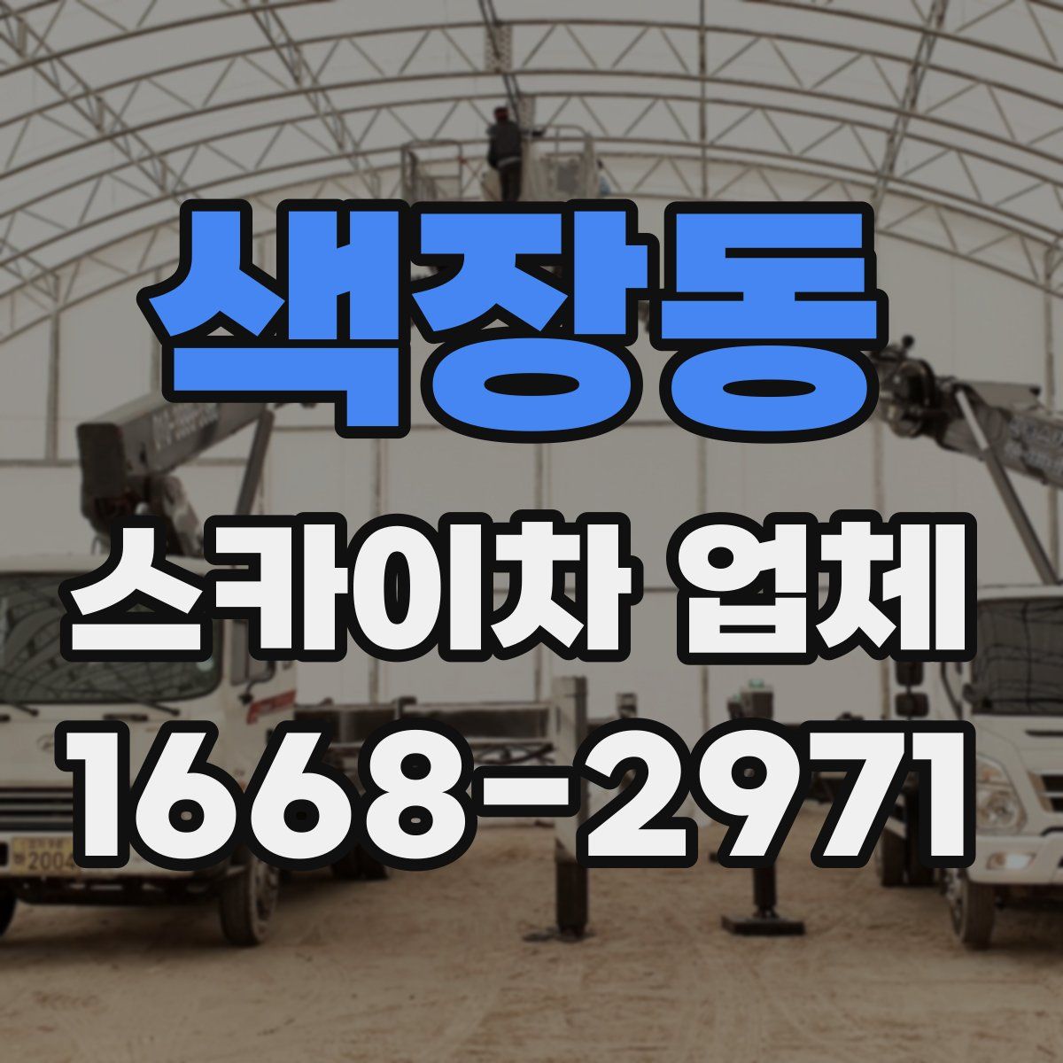 색장동 스카이차 업체