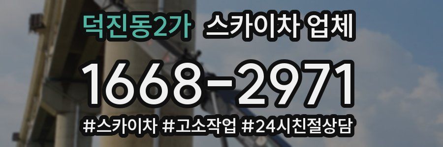 덕진동2가 스카이차 업체