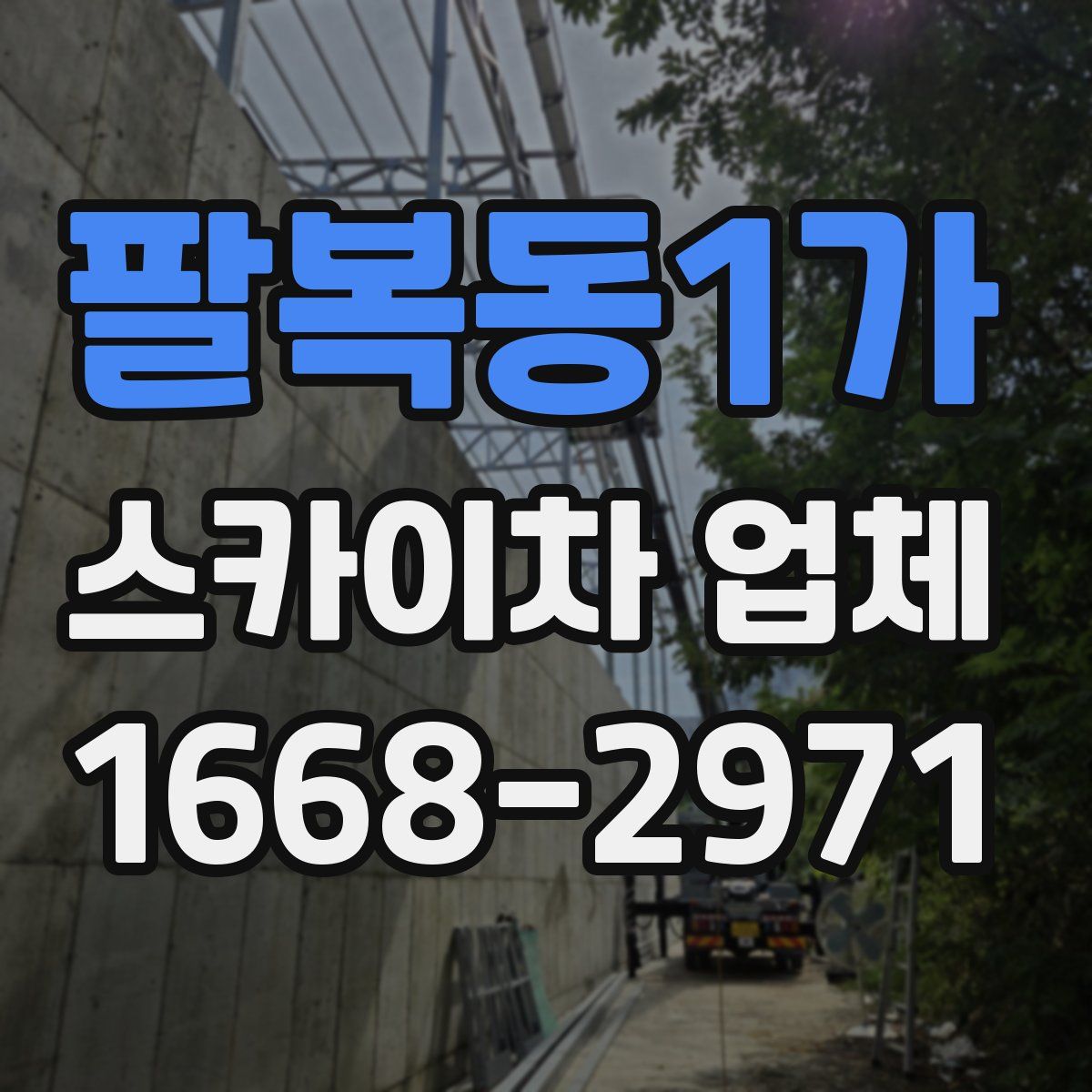 팔복동1가 스카이차 업체