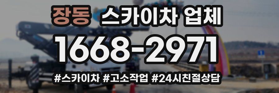 장동 스카이차 업체
