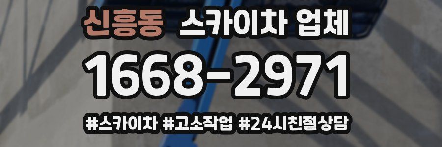 신흥동 스카이차 업체