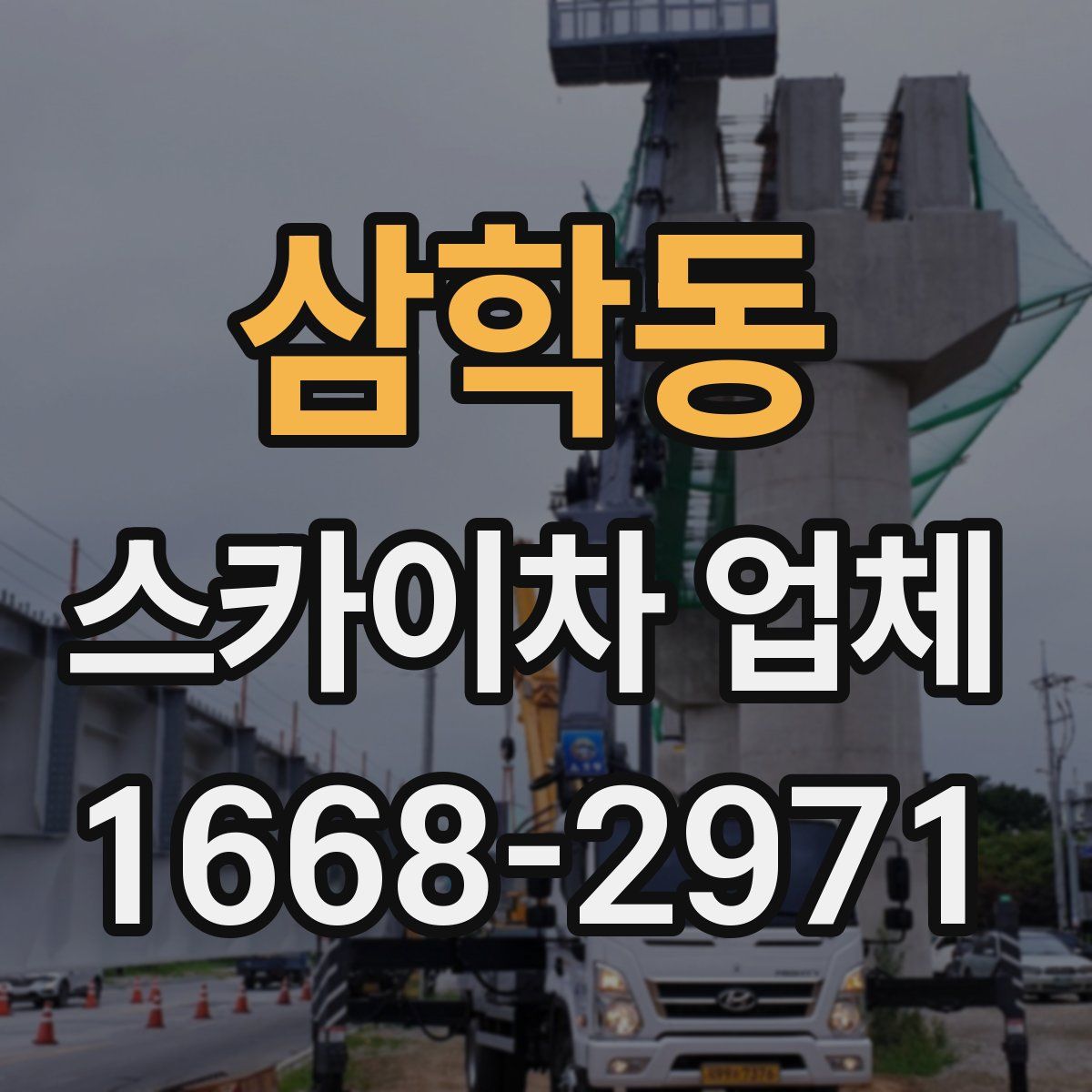 삼학동 스카이차 업체
