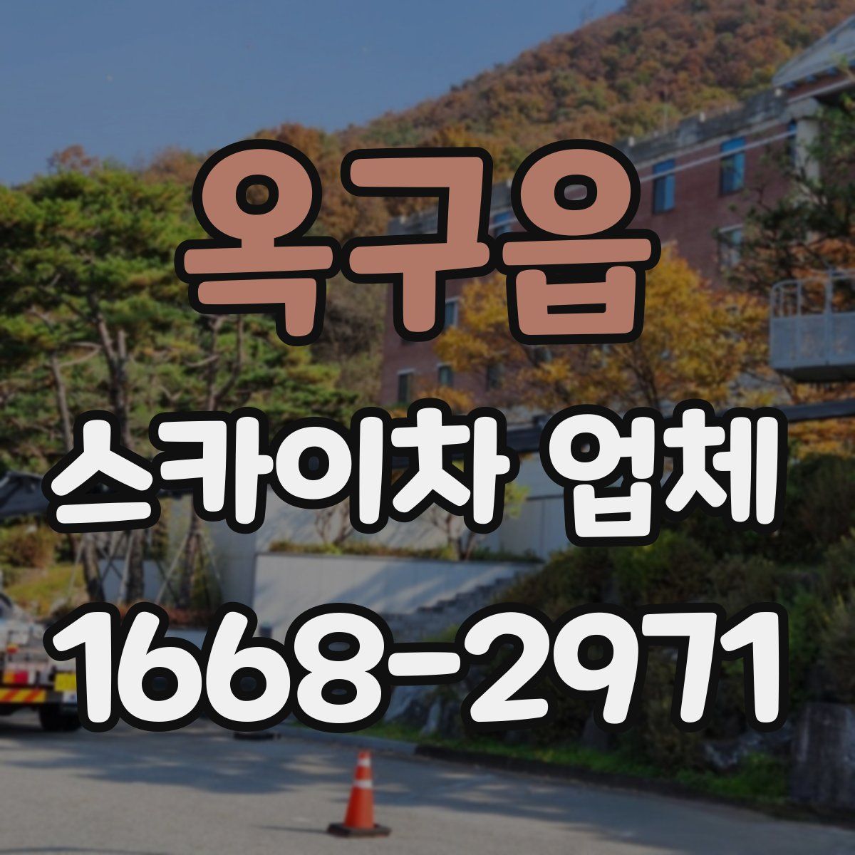 옥구읍 스카이차 업체