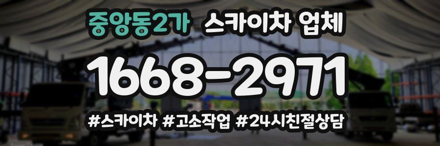 중앙동2가 스카이차 업체
