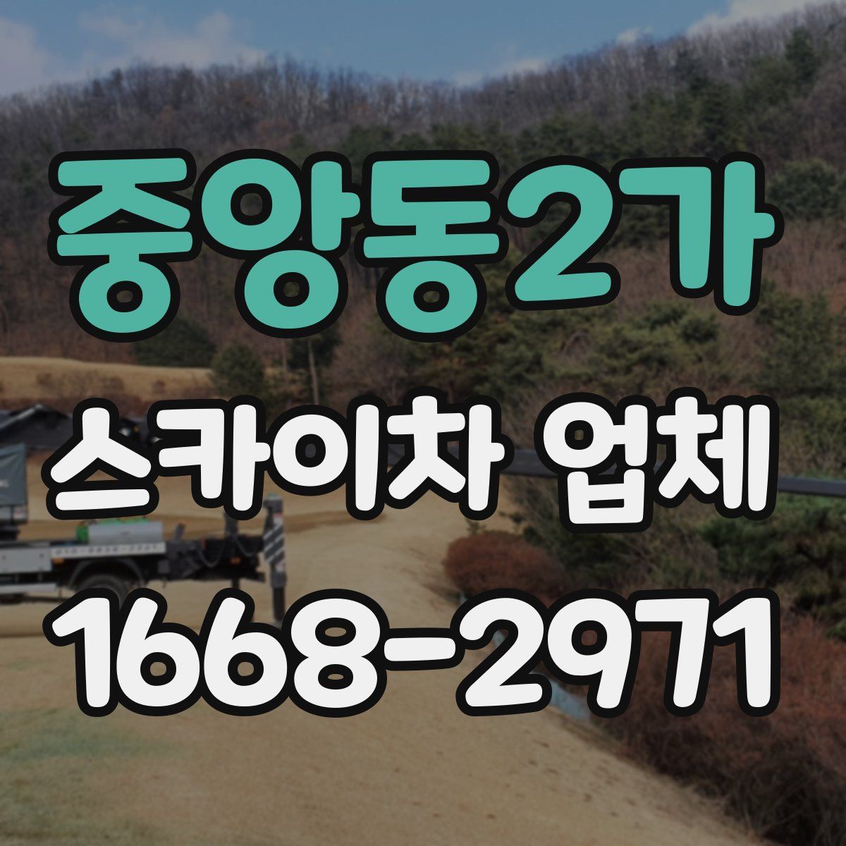 중앙동2가 스카이차 업체