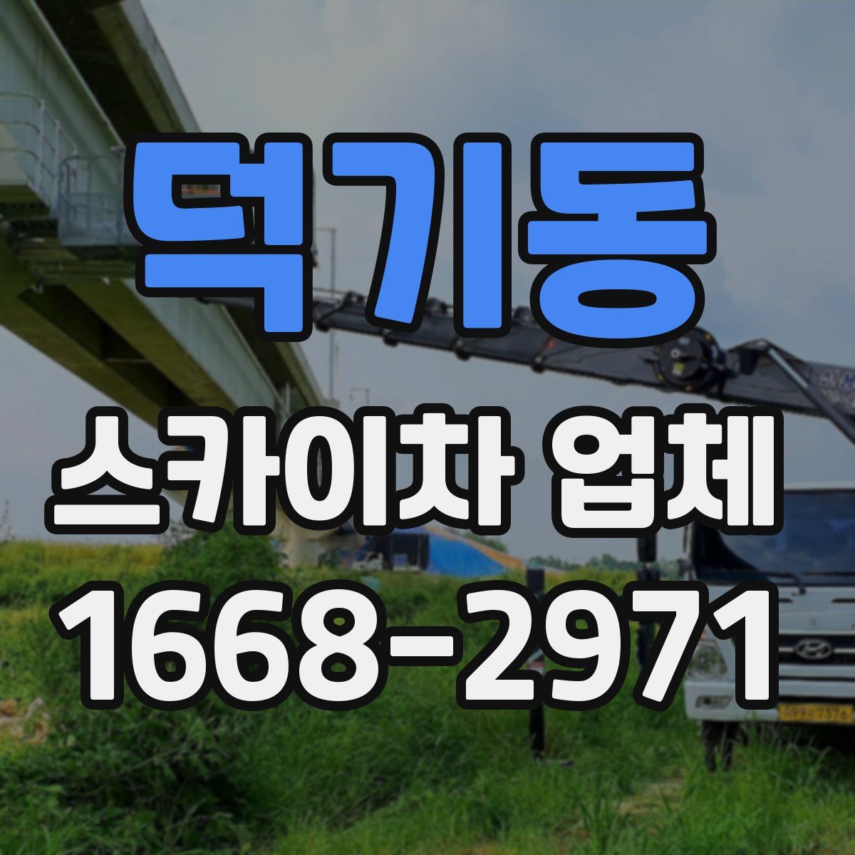 덕기동 스카이차 업체