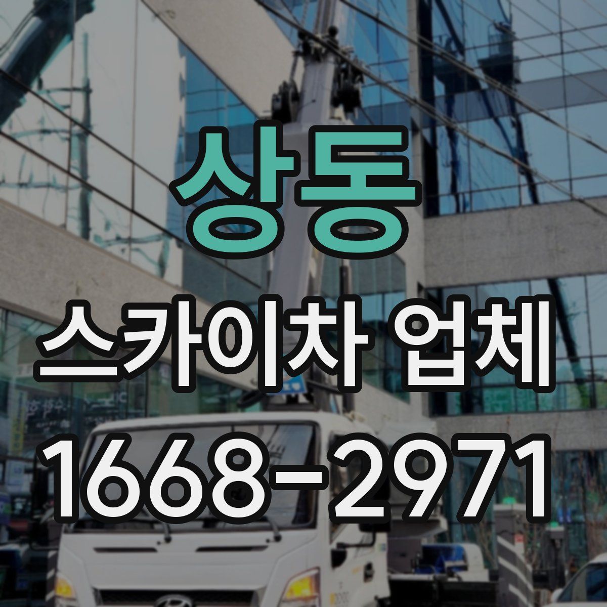 상동 스카이차 업체