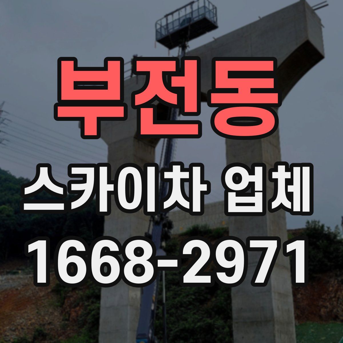 부전동 스카이차 업체