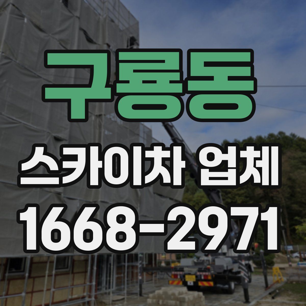 구룡동 스카이차 업체