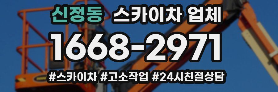 신정동 스카이차 업체