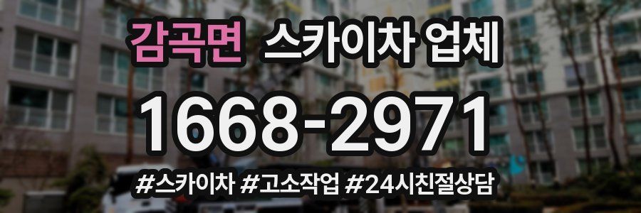 감곡면 스카이차 업체
